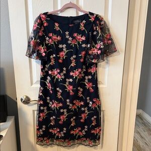 Jessica Howard Navy Floral Dress